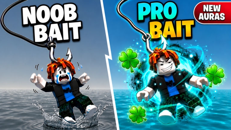 BE A FISH BAIT official Roblox cover art